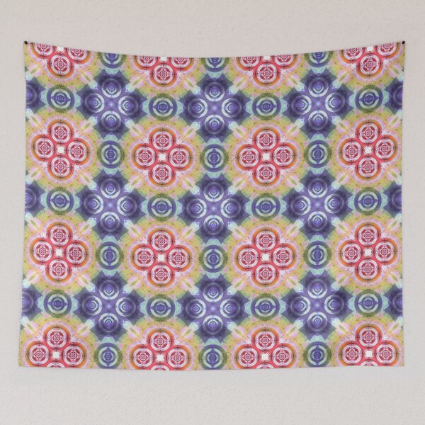 Item preview, Detuned Moire Batik Print designed and sold by EnthuZed.