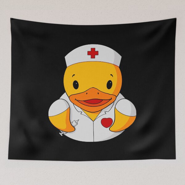 Item preview, Nurse Rubber Duck designed and sold by Alisha Ober Designs.