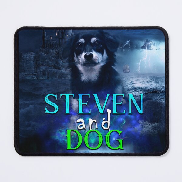 Item preview, Steven and Dog - Dog lover, Husky, Pup, Cute Animals, Children, Adults, College, School, Pets designed and sold by Astral Karma.