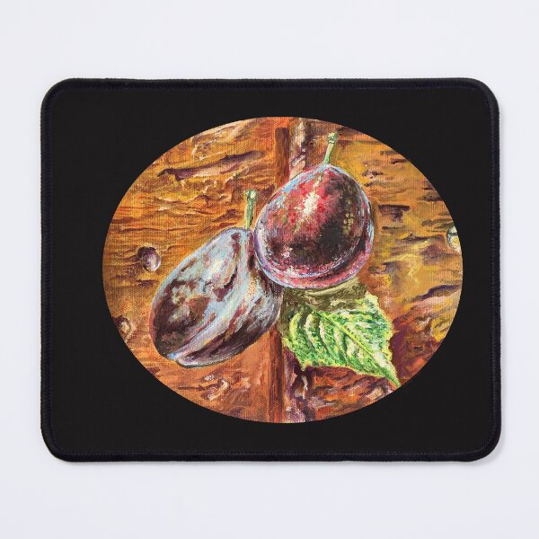 Item preview, "NEW", Plum fruit art, color purple fruit designed and sold by El Pintor de la Historia .