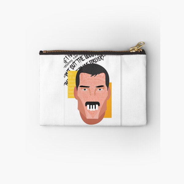 Item preview, Freddie typography portrait with simplified illustration   designed and sold by Malintha Peiris.