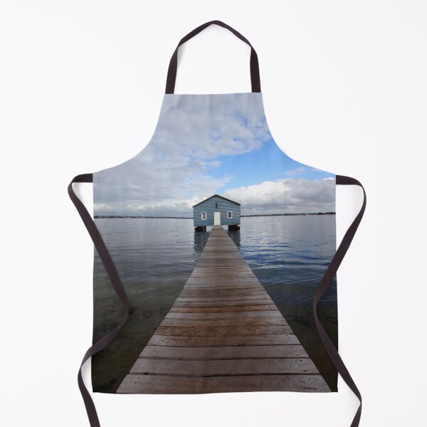 Item preview, Perth Iconic Boat Shed on the Swan River designed and sold by sticker-vault.