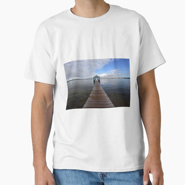 Item preview, Perth Iconic Boat Shed on the Swan River  designed and sold by sticker-vault.