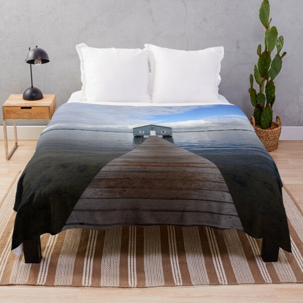 Item preview, Perth Iconic Boat Shed on the Swan River  designed and sold by sticker-vault.