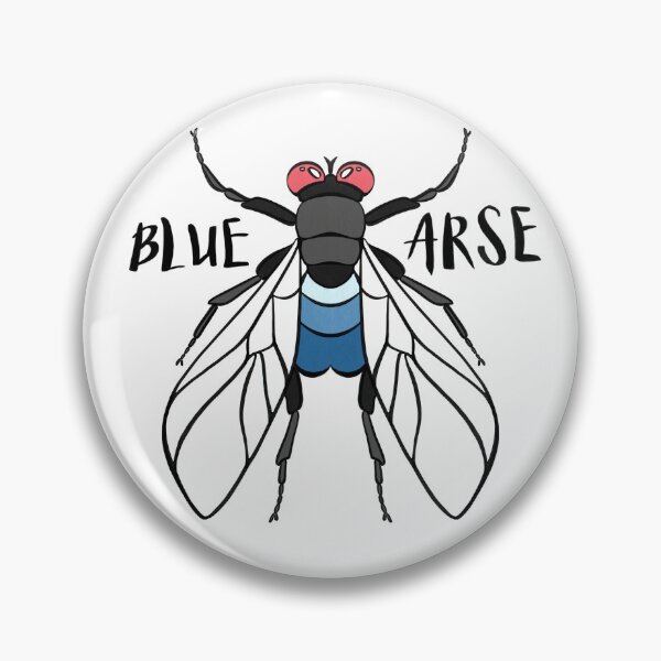 Item preview, Blue Arse Fly designed and sold by BramblewoodArt.