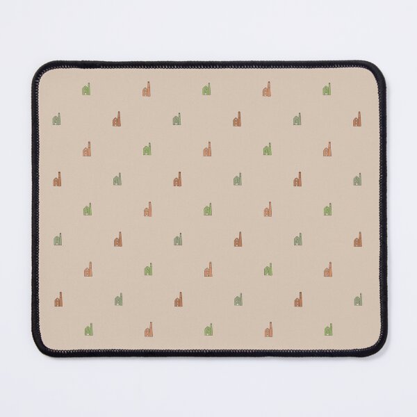 Item preview, Cornish Tin Mines Pattern Green Brown Beige Cornwall designed and sold by cashewdays.