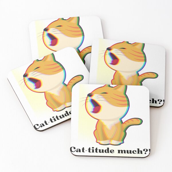 Item preview, Cat-titude much?! designed and sold by EverythingMaria.