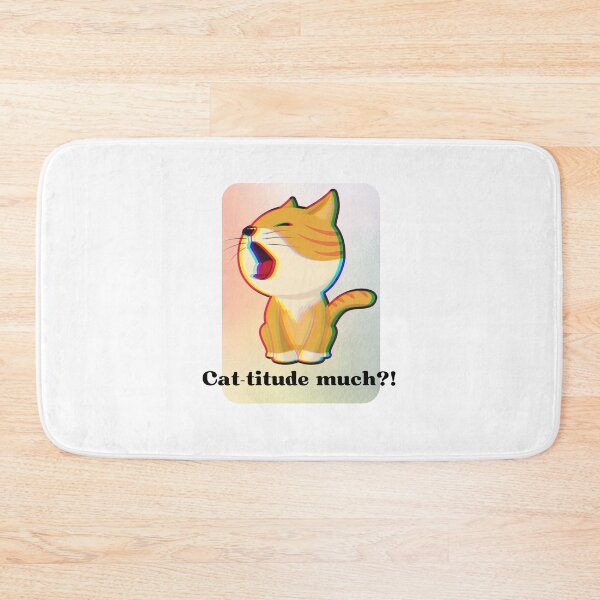 Item preview, Cat-titude much?! designed and sold by EverythingMaria.