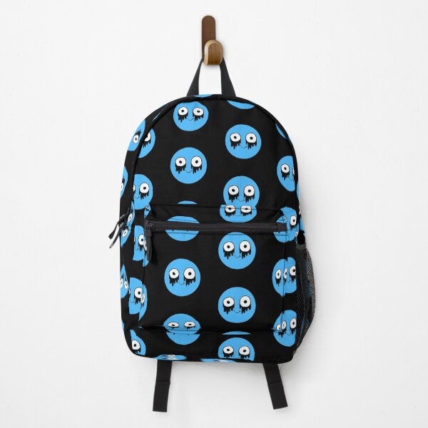 Item preview, Happy Blue Emo Smiley With Runny Black Mascara Tears designed and sold by SubtleSplit.