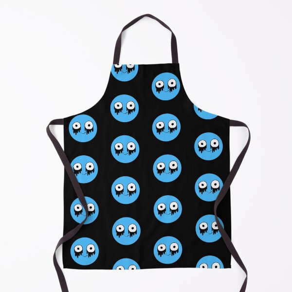 Item preview, Happy Blue Emo Smiley With Runny Black Mascara Tears designed and sold by SubtleSplit.