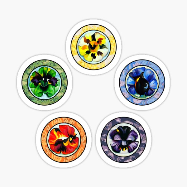 Mana Flowers Sticker
