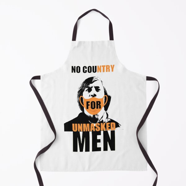 Item preview, No Country For Unmasked Men Anton Chigurh designed and sold by Flirt-Teez.