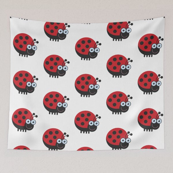 Item preview, Little Love Bug Ladybird Pattern designed and sold by UglyBoyDesign.
