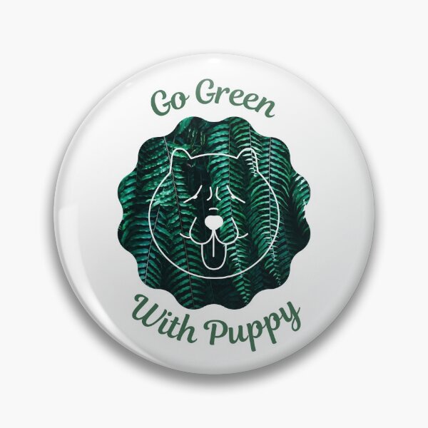 Item preview, Go Green With Puppy designed and sold by kucingmaikan.