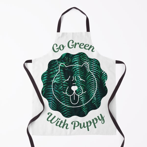 Item preview, Go Green With Puppy designed and sold by kucingmaikan.