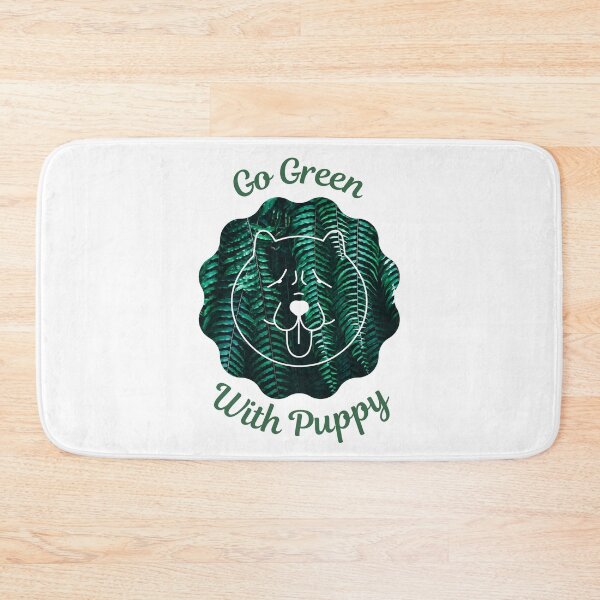 Item preview, Go Green With Puppy designed and sold by kucingmaikan.