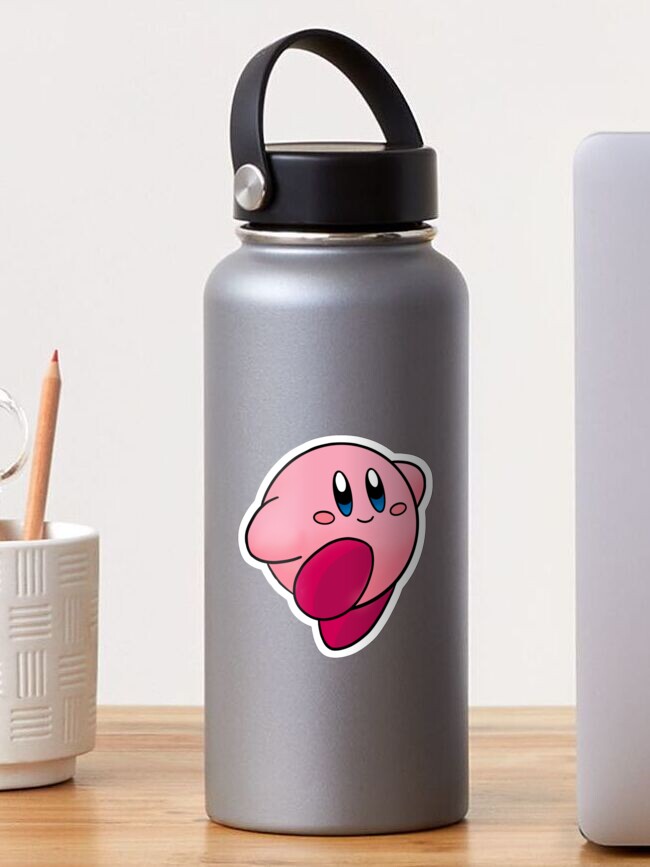 Pink Kawaii Cartoon Double Layer Portable Water Cup Stars Kirby Anime  Stylish Sports Bottle With Lid Creative Print Water Cup - Animation  Derivatives/peripheral Products - AliExpress