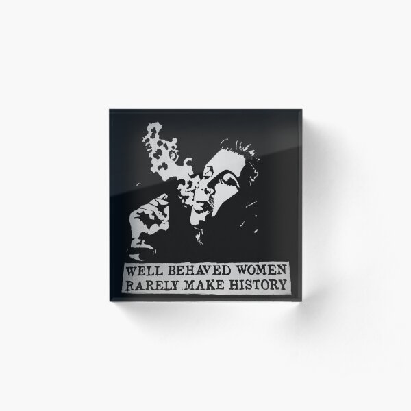 Carrie Fisher Acrylic Block
