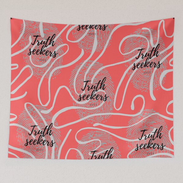 Item preview, Truth Seekers - Fingerprint Art  designed and sold by mindmaster007.