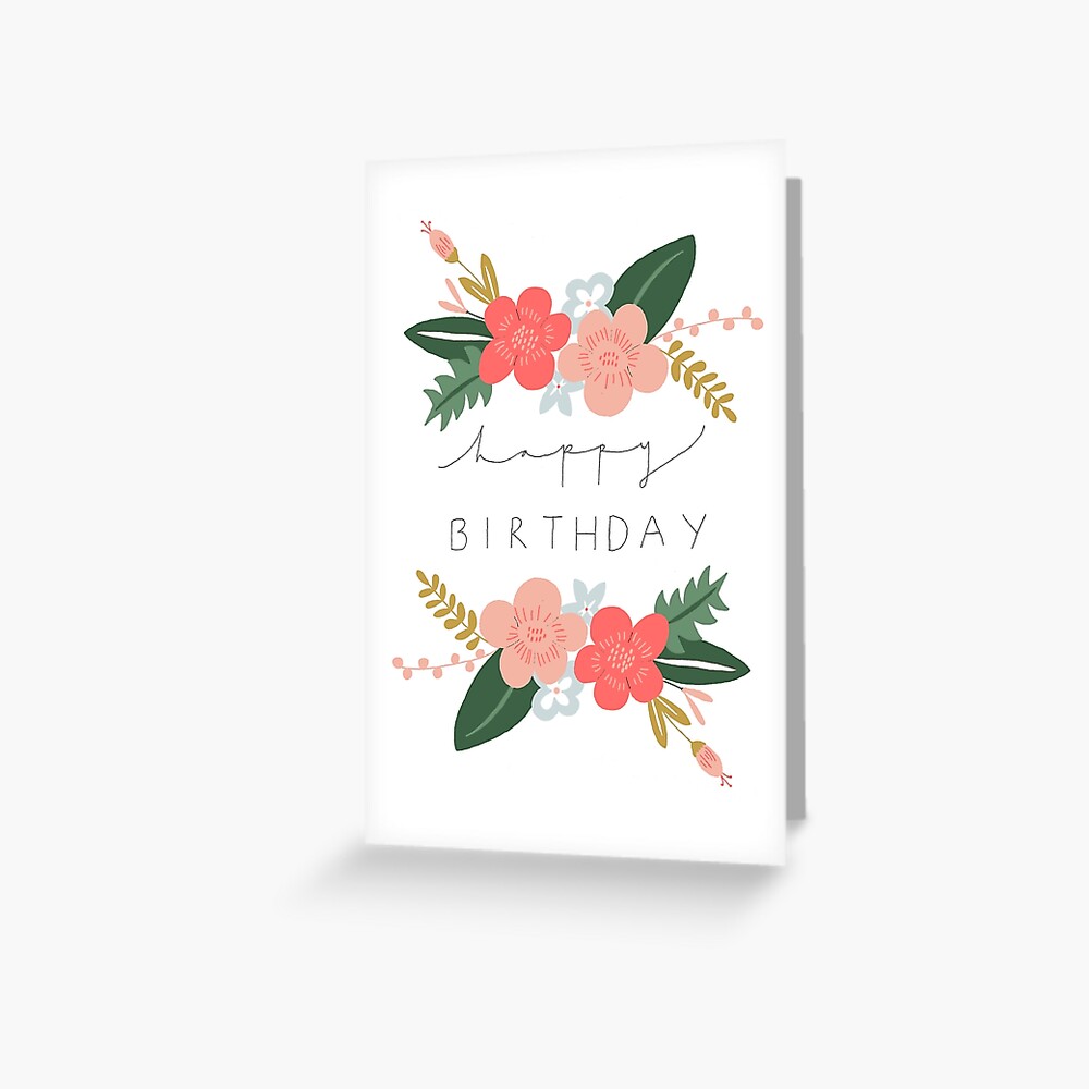 Fiona Happy Birthday/Greetings Card Greeting Card