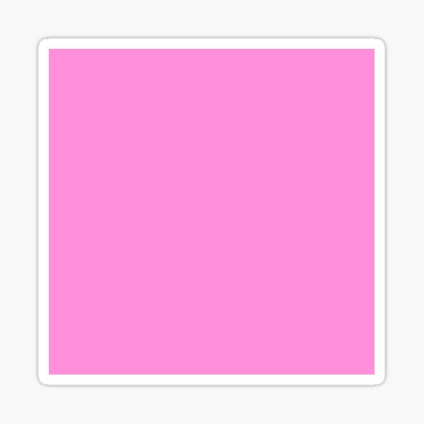 PINK | Solid Color Art~Design Sticker