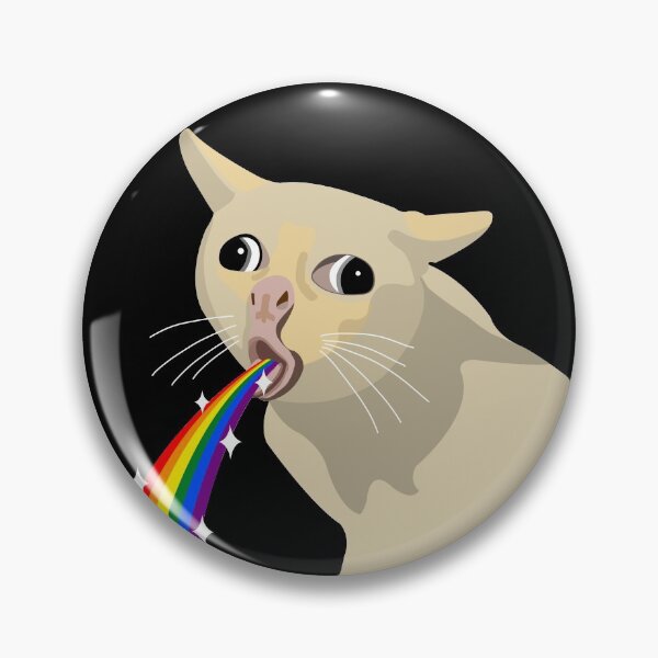 Item preview, Cat Gagging Meme designed and sold by Luan Huynh.