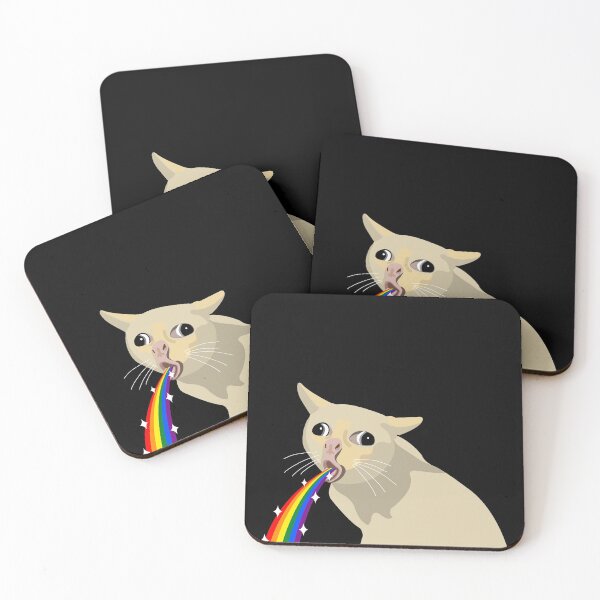 Item preview, Cat Gagging Meme designed and sold by Luan Huynh.