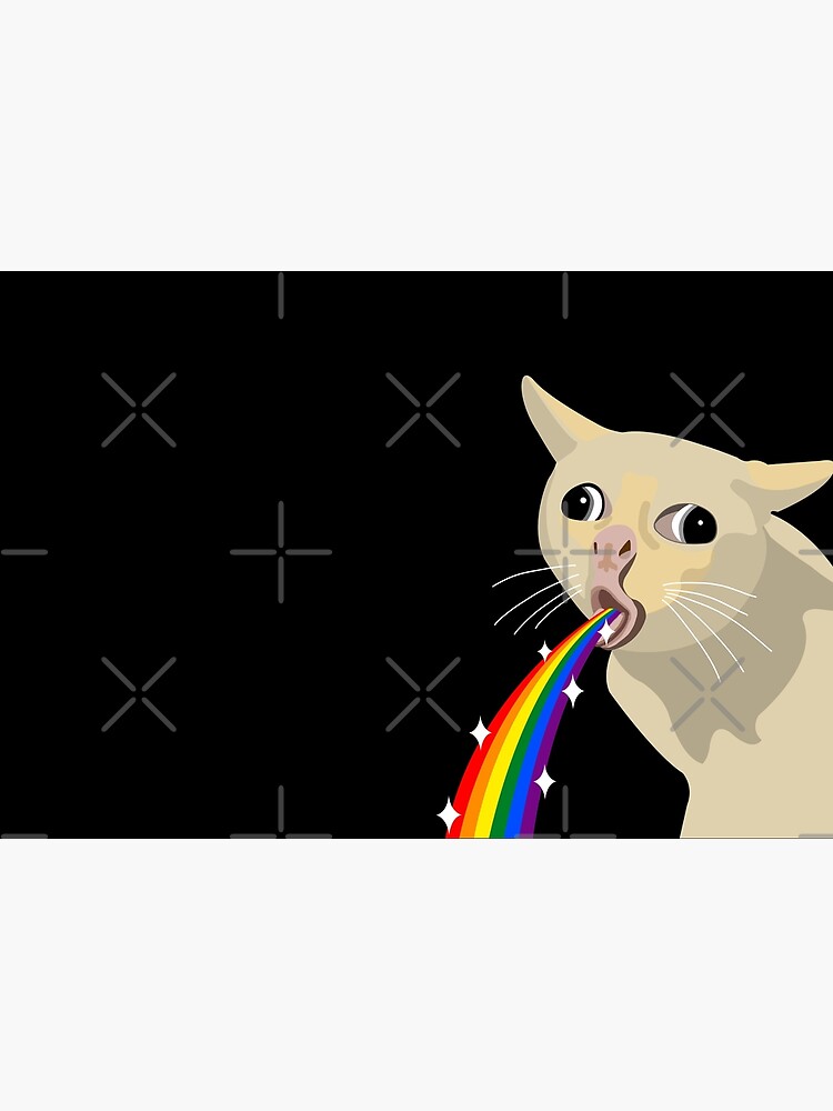 Cat Gagging Meme