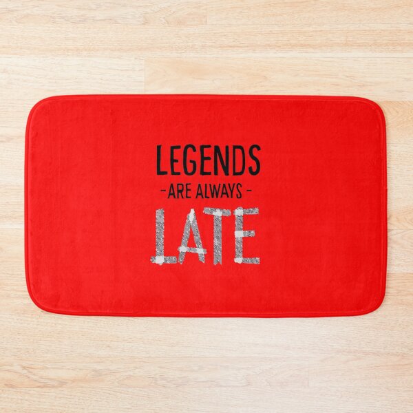 Item preview, LEGENDS ARE ALWAYS LATE designed and sold by Mounir Ameur Ali.