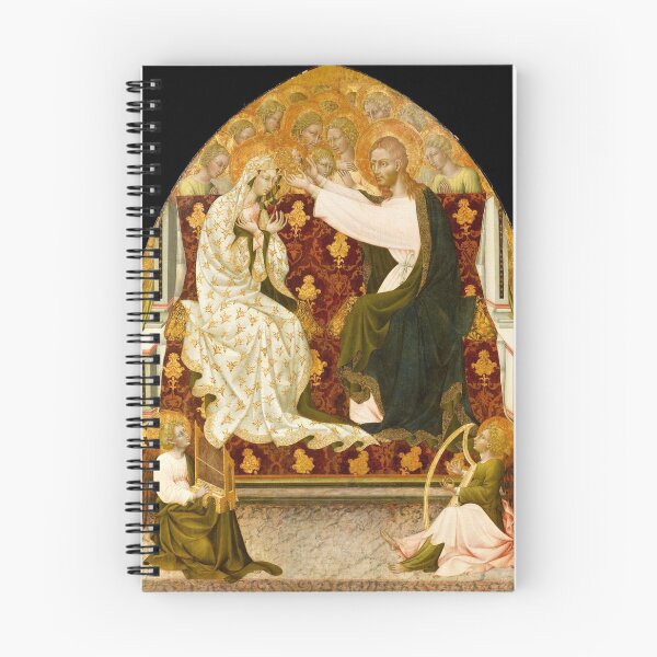Item preview, Giovanni Di Paolo Coronation of the Virgin Mary by Jesus Christ designed and sold by bonumagit.