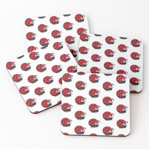 Item preview, Little Love Bug Ladybird Pattern designed and sold by UglyBoyDesign.