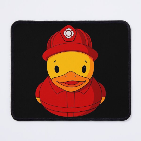 Item preview, Fireman Rubber Duck designed and sold by Alisha Ober Designs.