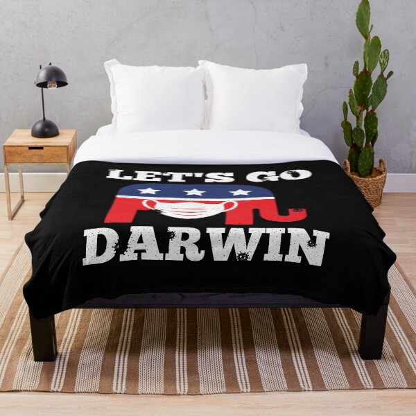 Artikelvorschau, Lustiges Lets Go Darwin Meme, Republikanischer Elefant ohne Maske entworfen und verkauft von Skewdd.