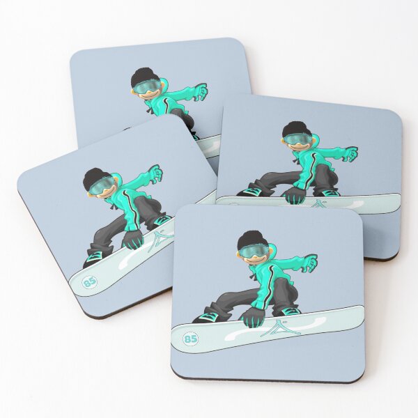 Item preview, Snowboarding CJ designed and sold by CuriousJoe.