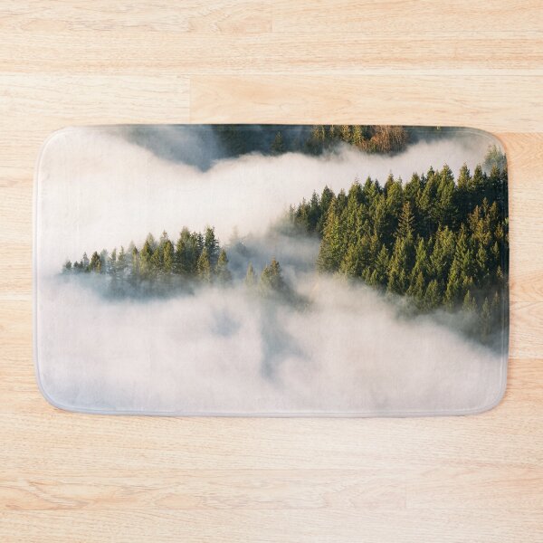 Item preview, Fog in The Valley of The Black Forest at Sunset designed and sold by ONORMAL.