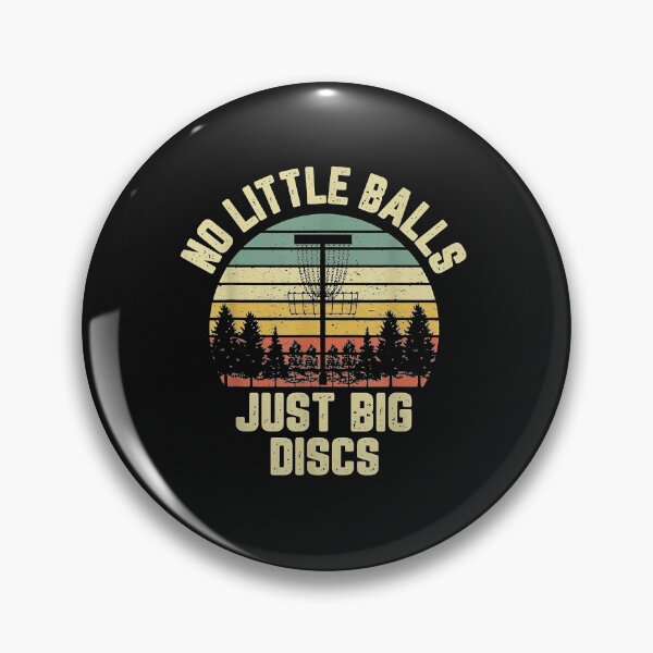 Artikelvorschau, Disc Golf Funny Retro No Little Balls Disc Golf Gift entworfen und verkauft von Joni23414.