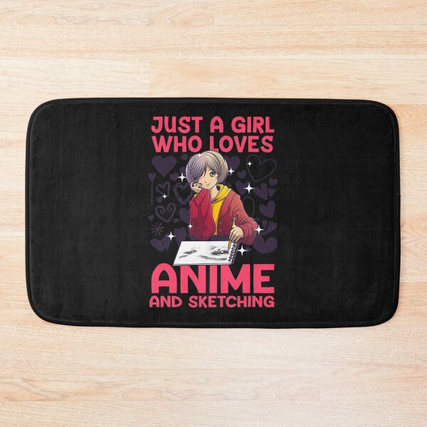 Item preview, Anime Art For Women Teen Girl Anime Merch Sketch Anime Lover Shirt  designed and sold by OtiliaKlein.