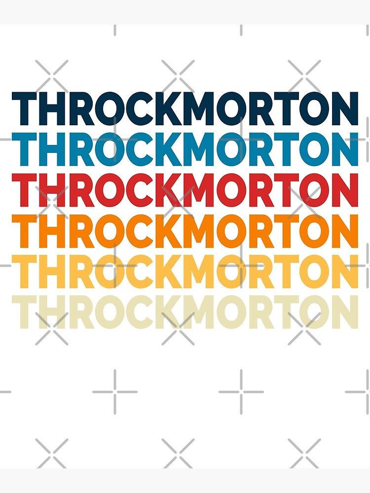 "Throckmorton Sign Funny Radiology Xray Sign" Photographic Print by