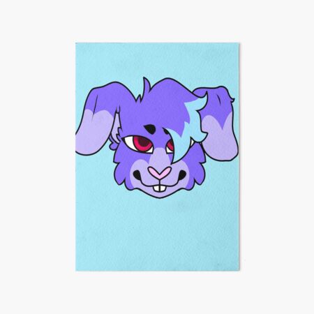 FNAF Glamrock Bonnie 5x7in Art Print 