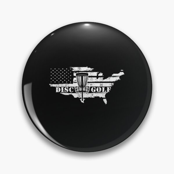 Artikelvorschau, Disc Golfing USA Grunge American Flag - Disc Golf entworfen und verkauft von Joni23414.