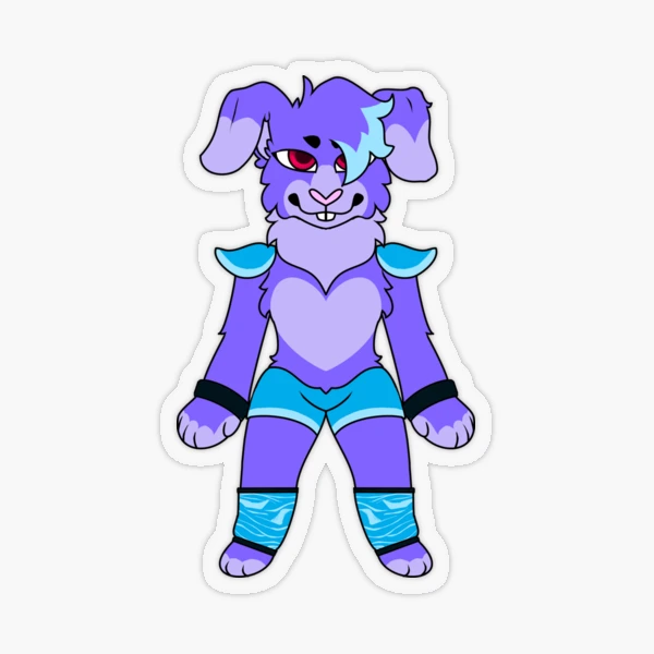 Glamrock Bonnie Sticker for Sale by Fizzy Creations