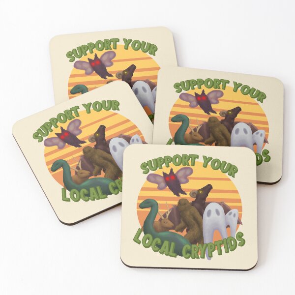 Item preview, Support Your Local Cryptids designed and sold by AriMakesArtShop.
