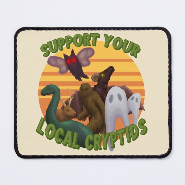 Item preview, Support Your Local Cryptids designed and sold by AriMakesArtShop.