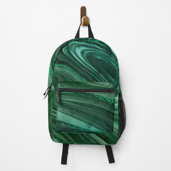 Item preview, Emerald green agate stone watercolor designed and sold by Orianah.