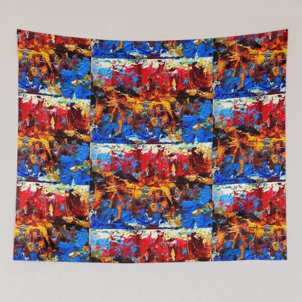 Item preview, Fire and Ice Fabric designed and sold by RnssncCo.