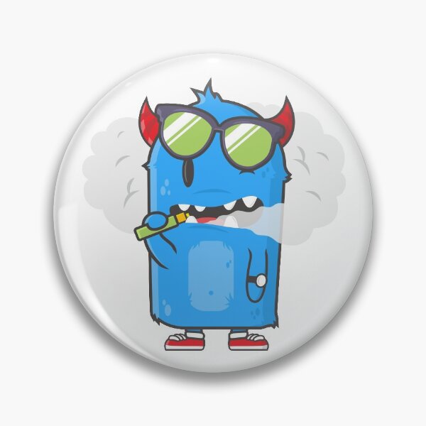 Item preview, lonely vaping chillin monster designed and sold by Colossus1928.