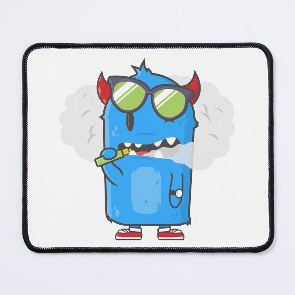 Item preview, lonely vaping chillin monster designed and sold by Colossus1928.