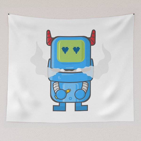 Item preview, lonely vaping robot monster designed and sold by Colossus1928.