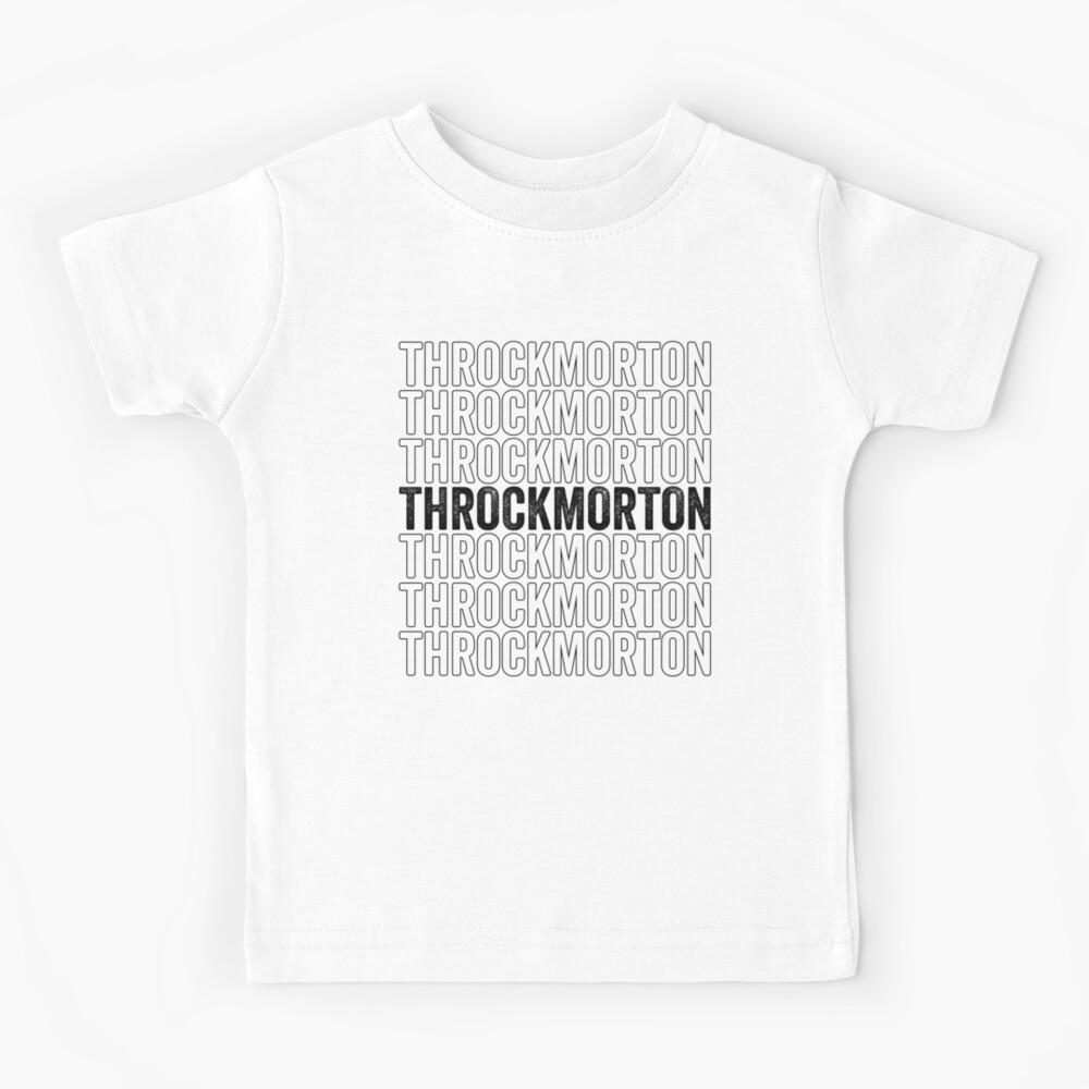 "Throckmorton Sign Funny Radiology Xray Sign" Kids TShirt for Sale