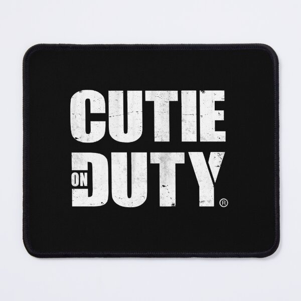 Item preview, Cutie on Duty - Distressed Version designed and sold by SpecialAttacks.